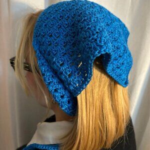Crochet bandana